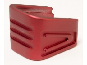 Aluminum Magazine Base Cover Red